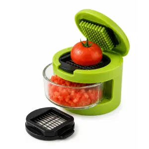 PICADOR Y PRENSA DE VERDURAS